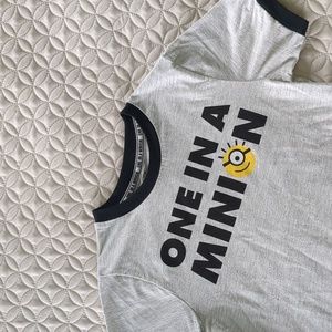 Kids Minion Tee Size Medium